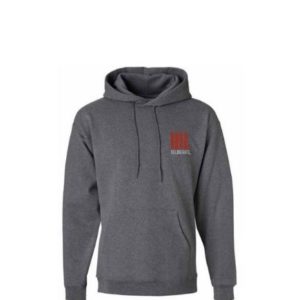 Hoodie - Charcoal and Black